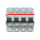 ABB 2CCF020034R0001 S804S-UCB3 Hochleistungssicherungsautomat 3A B 1000VDC=Icu 50kA  4P