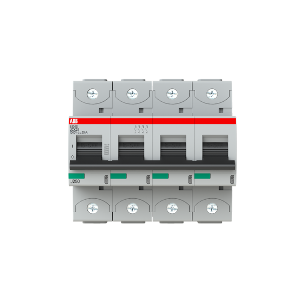 ABB 2CCS864001R1517 S804S-UCK25 Hochleistungssicherungsautomat  25A K 1000VDC=Icu 50kA 4P