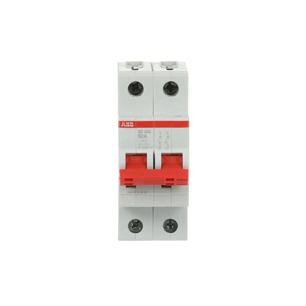 ABB 2CDD282101R0050 SD202/50 Lasttrennschalter 2P  50A