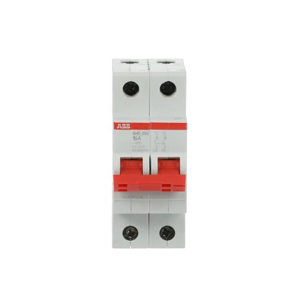 ABB 2CDD272111R0016 SHD202/16 Lasttrennschalter 2P  16A