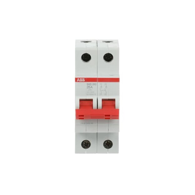 ABB 2CDD272111R0025 SHD202/25 Lasttrennschalter 2P  25A