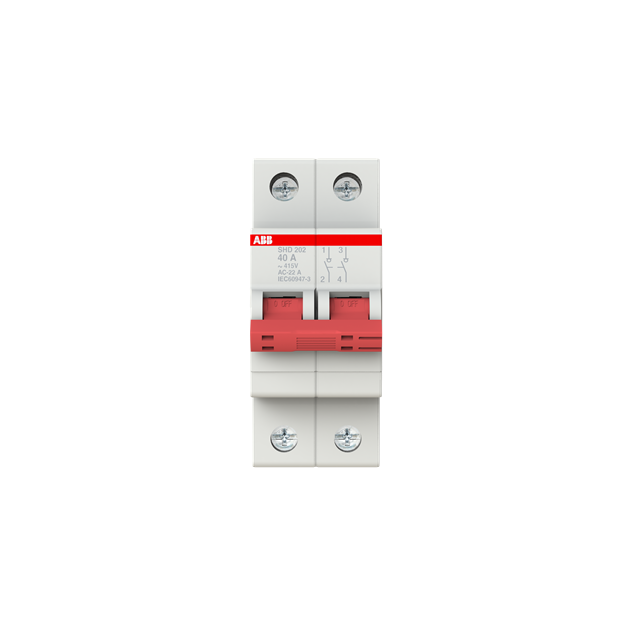 ABB 2CDD272111R0040 SHD202/40 Lasttrennschalter 2P  40A