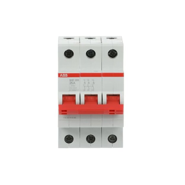 ABB 2CDD273111R0025 SHD203/25 Lasttrennschalter 3P  25A