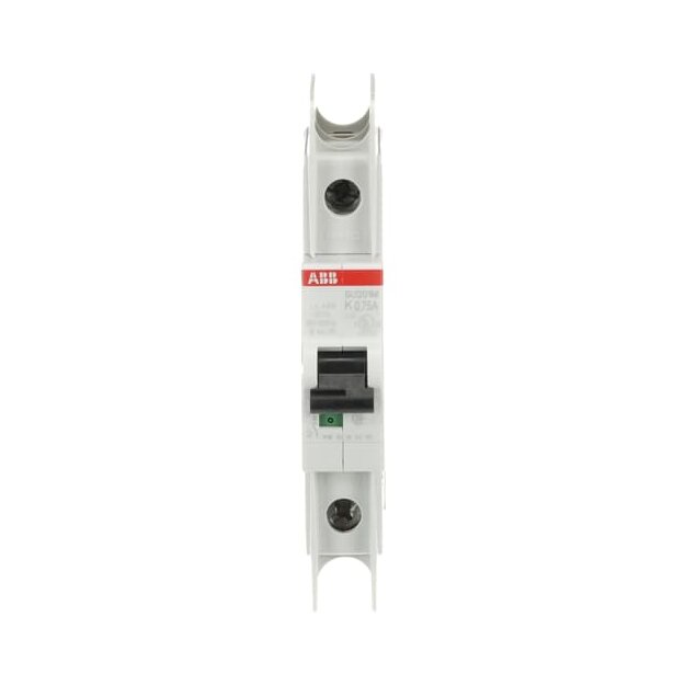 ABB 2CDS271337R0187 SU201M-K0 75 Sicherungsautomat K-Charakteristik  10kA  0 75A  1P UL489