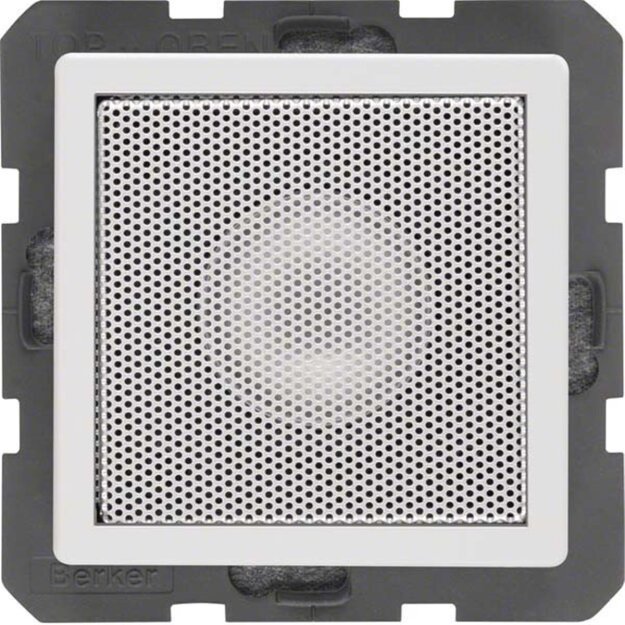 Berker 28826089 Lautsprecher Q.1/Q.3 Polarweiß samt