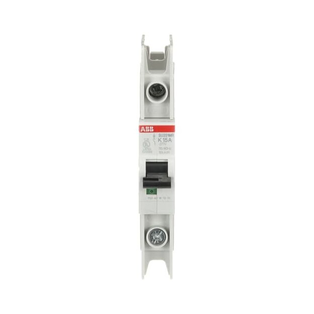 ABB 2CDS271347R0457 SU201MR-K15 Sicherungsautomat K-Charakteristik  10kA  15A  1P  RTT