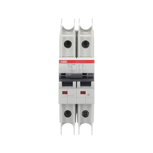 ABB 2CDS272337R0014 SU202M-C1 Sicherungsautomat C-Charakteristik  10kA  1A  2P UL489
