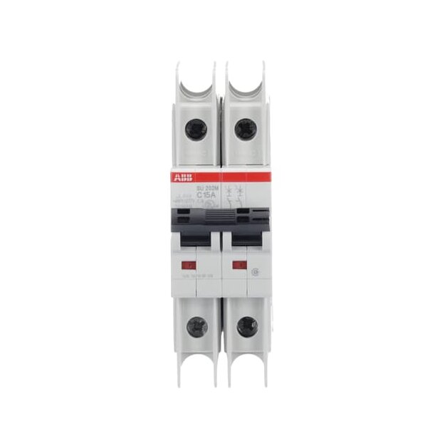 ABB 2CDS272337R0154 SU202M-C15 Sicherungsautomat C-Charakteristik  10kA  15A  2P UL489