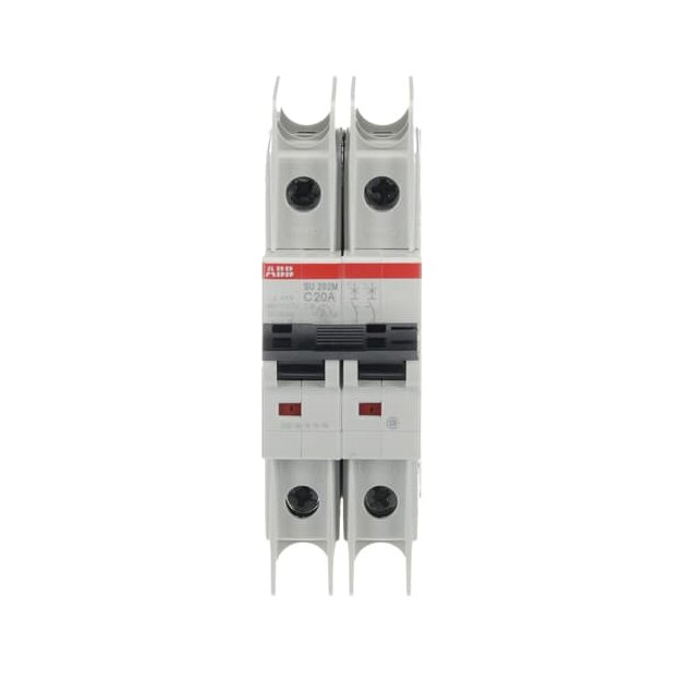 ABB 2CDS272337R0204 SU202M-C20 Sicherungsautomat C-Charakteristik  10kA  20A  2P UL489