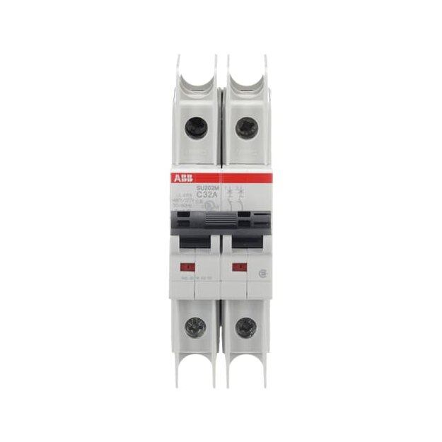 ABB 2CDS272337R0324 SU202M-C32 Sicherungsautomat C-Charakteristik  10kA  32A  2P UL489
