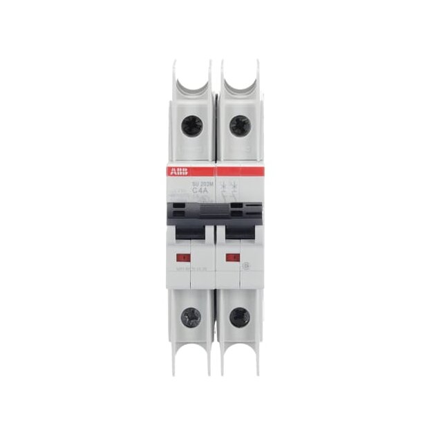 ABB 2CDS272337R0044 SU202M-C4 Sicherungsautomat C-Charakteristik  10kA  4A  2P UL489