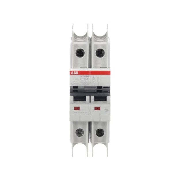 ABB 2CDS272337R0604 SU202M-C60 Sicherungsautomat C-Charakteristik  10kA  60A  2P UL489