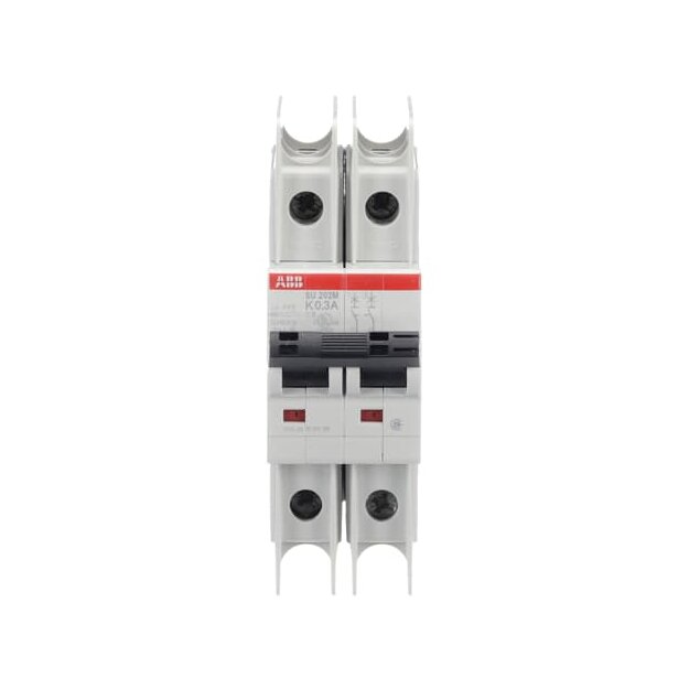 ABB 2CDS272337R0117 SU202M-K0 3 Sicherungsautomat K-Charakteristik  10kA  0 3A  2P UL489