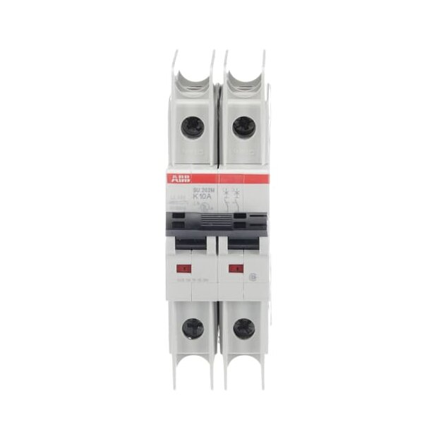 ABB 2CDS272337R0427 SU202M-K10 Sicherungsautomat K-Charakteristik  10kA  10A  2P UL489