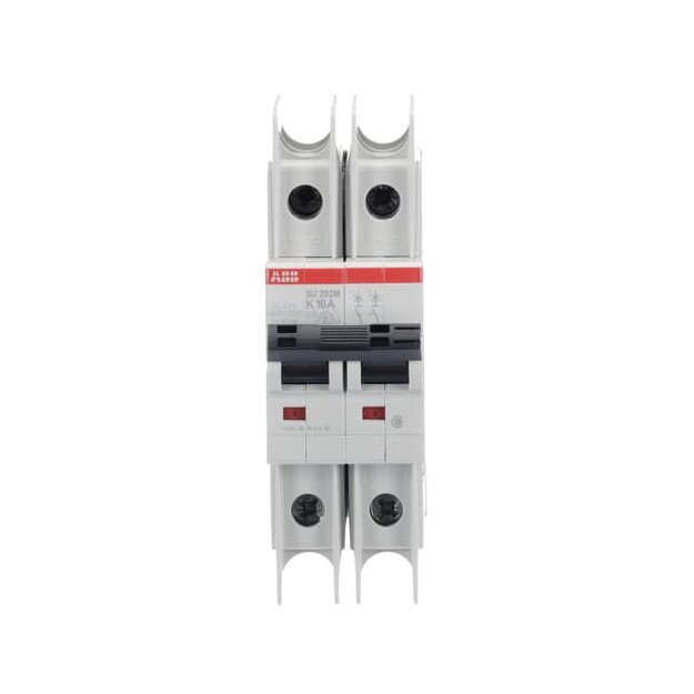 ABB 2CDS272337R0467 SU202M-K16 Sicherungsautomat K-Charakteristik  10kA  16A  2P UL489