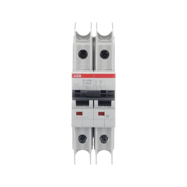 ABB 2CDS272337R0557 SU202M-K40 Sicherungsautomat K-Charakteristik  10kA  40A  2P UL489