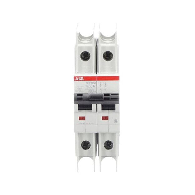 ABB 2CDS272337R0607 SU202M-K63 Sicherungsautomat K-Charakteristik  10kA  63A  2P UL489