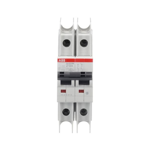 ABB 2CDS272337R0448 SU202M-Z13 Sicherungsautomat Z-Charakteristik  10kA  13A  2P UL489
