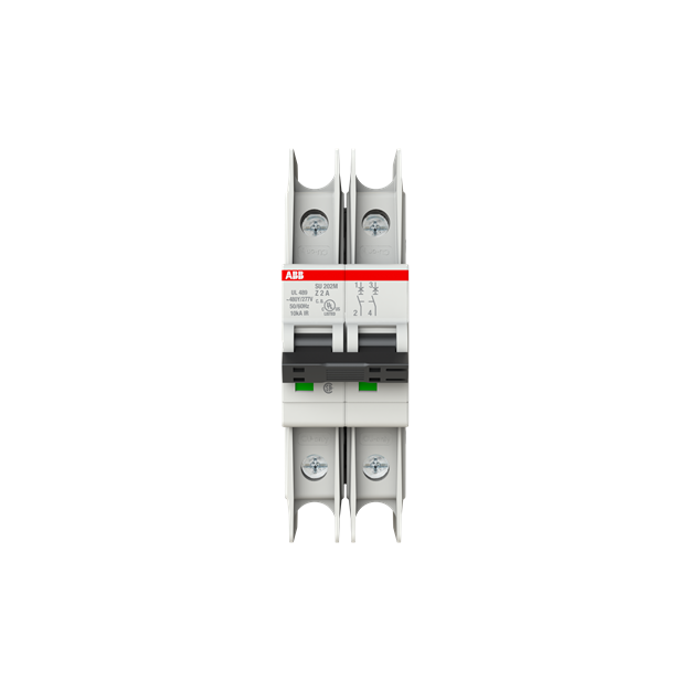 ABB 2CDS272337R0278 SU202M-Z2 Sicherungsautomat Z-Charakteristik  10kA  2A  2P UL489