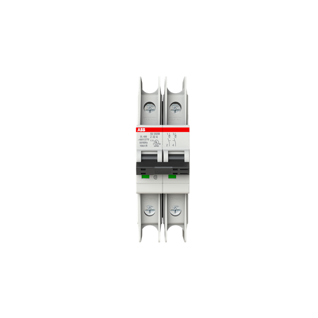 ABB 2CDS272337R0538 SU202M-Z32 Sicherungsautomat Z-Charakteristik  10kA  32A  2P UL489