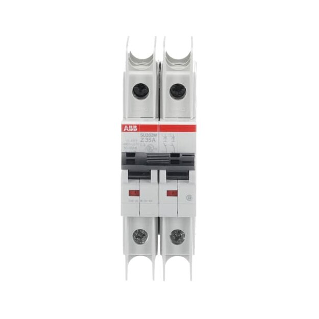ABB 2CDS272337R0548 SU202M-Z35 Sicherungsautomat Z-Charakteristik  10kA  35A  2P UL489