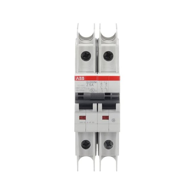 ABB 2CDS272337R0358 SU202M-Z5 Sicherungsautomat Z-Charakteristik  10kA  5A  2P UL489