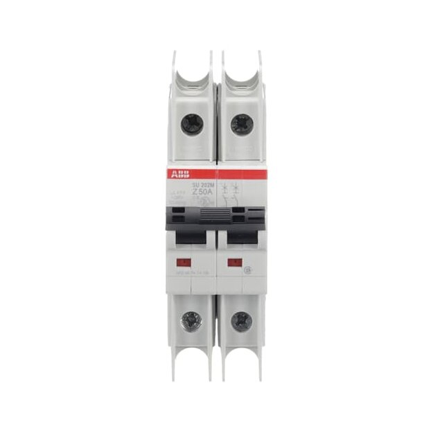 ABB 2CDS272337R0578 SU202M-Z50 Sicherungsautomat Z-Charakteristik  10kA  50A  2P UL489