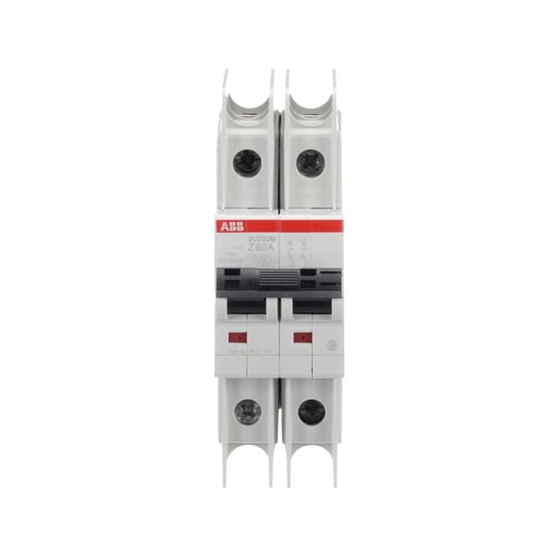 ABB 2CDS272337R0588 SU202M-Z60 Sicherungsautomat Z-Charakteristik  10kA  60A  2P UL489