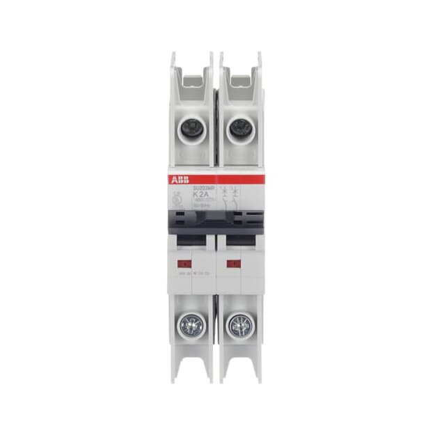 ABB 2CDS272347R0277 SU202MR-K2 Sicherungsautomat K-Charakteristik  10kA  2A  2P  RTT