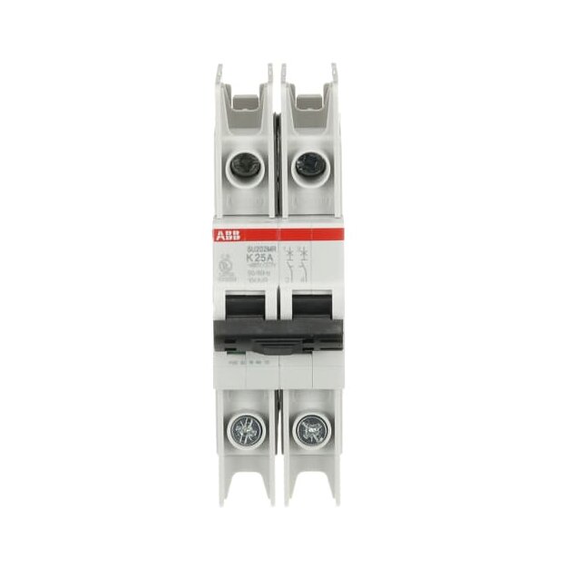 ABB 2CDS272347R0517 SU202MR-K25 Sicherungsautomat K-Charakteristik  10kA  25A  2P  RTT
