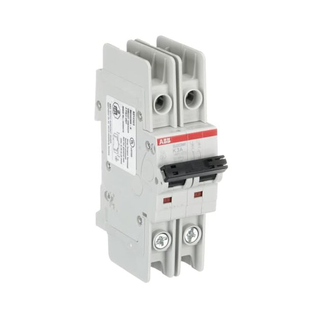 ABB 2CDS272347R0317 SU202MR-K3 Sicherungsautomat K-Charakteristik  10kA  3A  2P  RTT