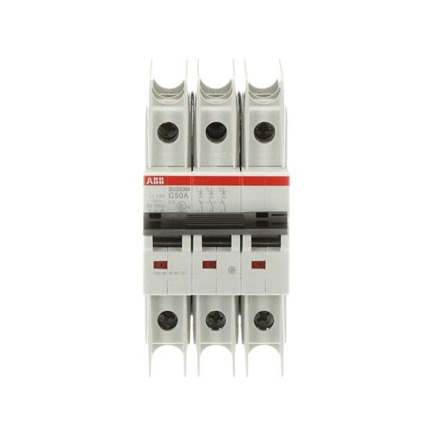 ABB 2CDS273337R0504 SU203M-C50 Sicherungsautomat C-Charakteristik  10kA  50A  3P UL489