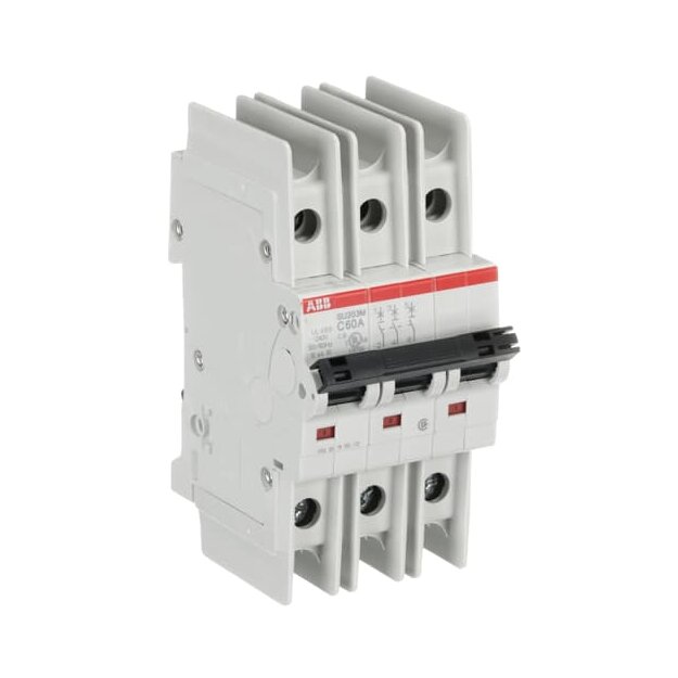 ABB 2CDS273337R0604 SU203M-C60 Sicherungsautomat C-Charakteristik  10kA  60A  3P UL489