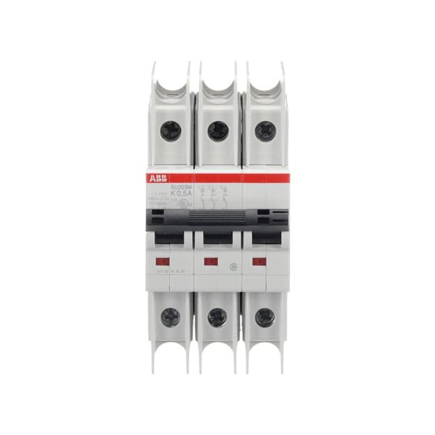 ABB 2CDS273337R0157 SU203M-K0 5 Sicherungsautomat K-Charakteristik  10kA  0 5A  3P UL489