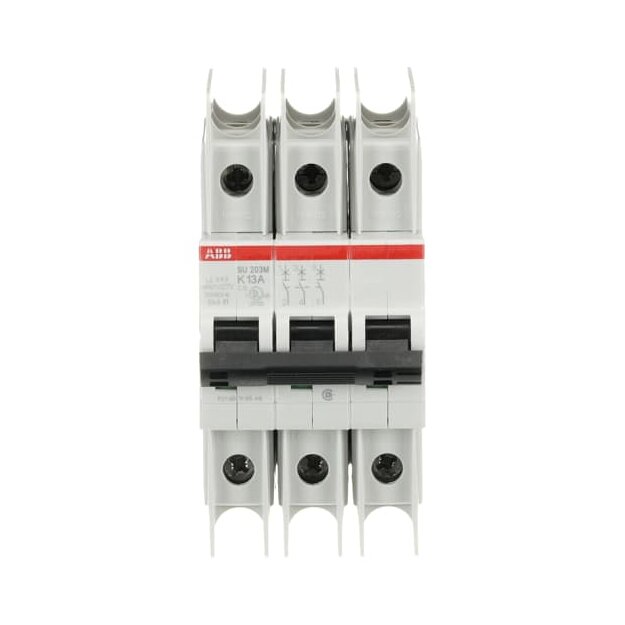 ABB 2CDS273337R0447 SU203M-K13 Sicherungsautomat K-Charakteristik  10kA  13A  3P UL489