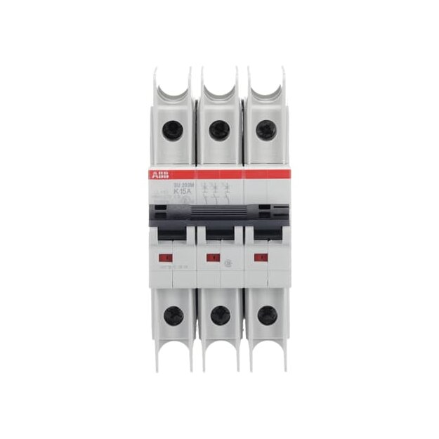 ABB 2CDS273337R0457 SU203M-K15 Sicherungsautomat K-Charakteristik  10kA  15A  3P UL489