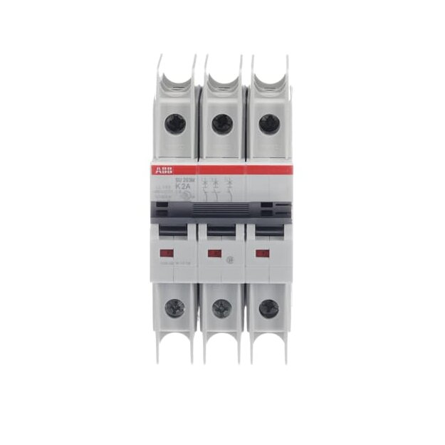 ABB 2CDS273337R0277 SU203M-K2 Sicherungsautomat K-Charakteristik  10kA  2A  3P UL489