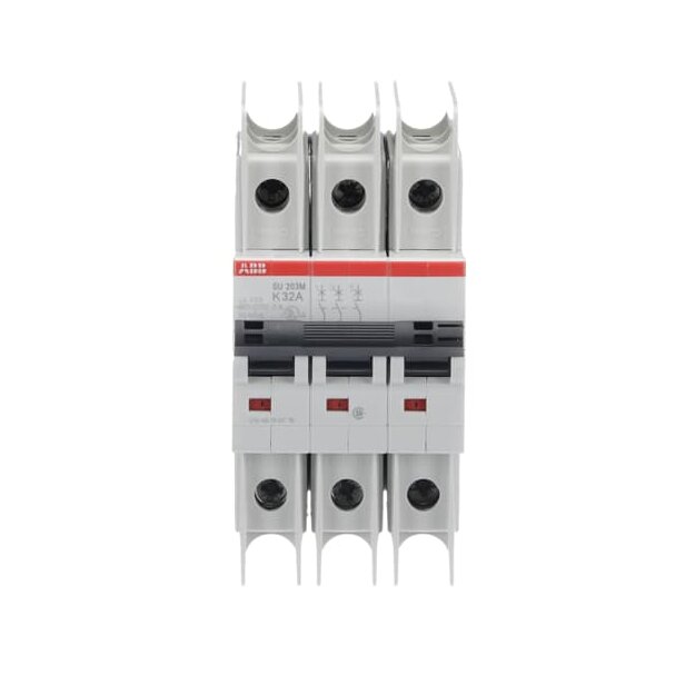 ABB 2CDS273337R0537 SU203M-K32 Sicherungsautomat K-Charakteristik  10kA  32A  3P UL489