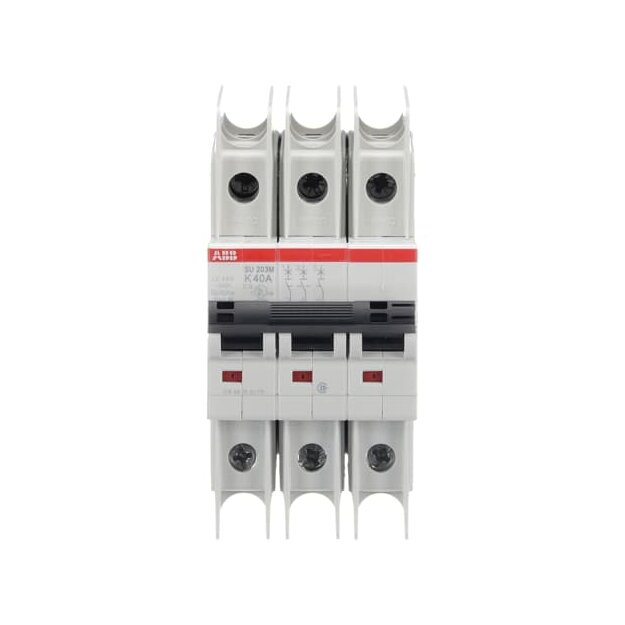 ABB 2CDS273337R0557 SU203M-K40 Sicherungsautomat K-Charakteristik  10kA  40A  3P UL489