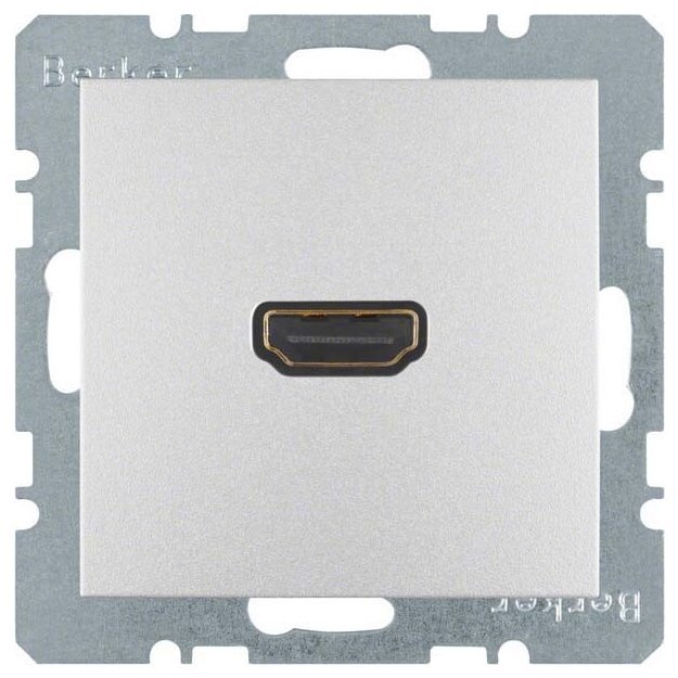 Berker 3315421404 High Definition Steckdose S.1/B.3/B.7 Alu matt