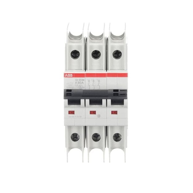 ABB 2CDS273337R0587 SU203M-K60 Sicherungsautomat K-Charakteristik  10kA  60A  3P UL489