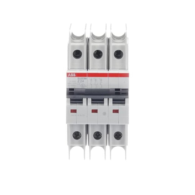 ABB 2CDS273337R0278 SU203M-Z2 Sicherungsautomat Z-Charakteristik  10kA  2A  3P UL489