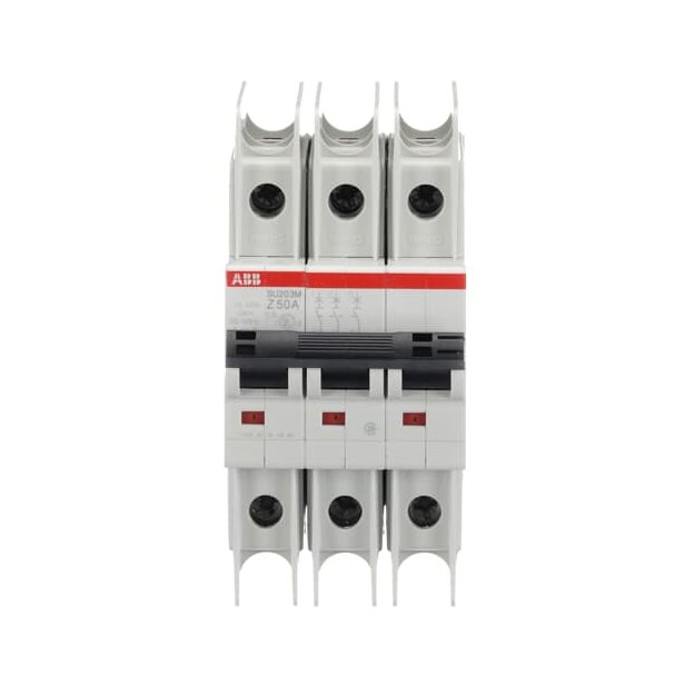 ABB 2CDS273337R0578 SU203M-Z50 Sicherungsautomat Z-Charakteristik  10kA  50A  3P UL489