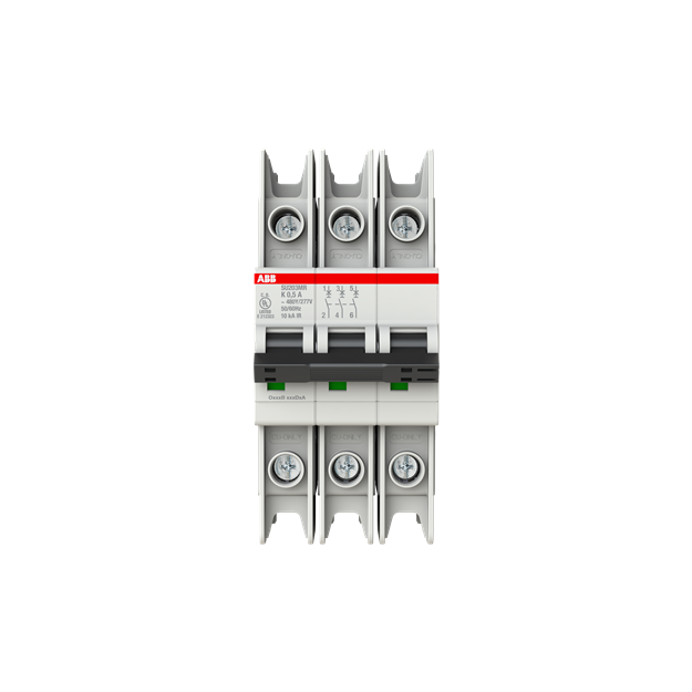 ABB 2CDS273347R0157 SU203MR-K0.5 Sicherungsautomat K-Charakteristik  10kA  0.5A  3P  RTT