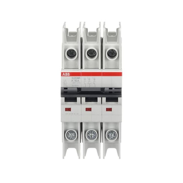 ABB 2CDS273347R0467 SU203MR-K16 Sicherungsautomat K-Charakteristik  10kA  16A  3P  RTT