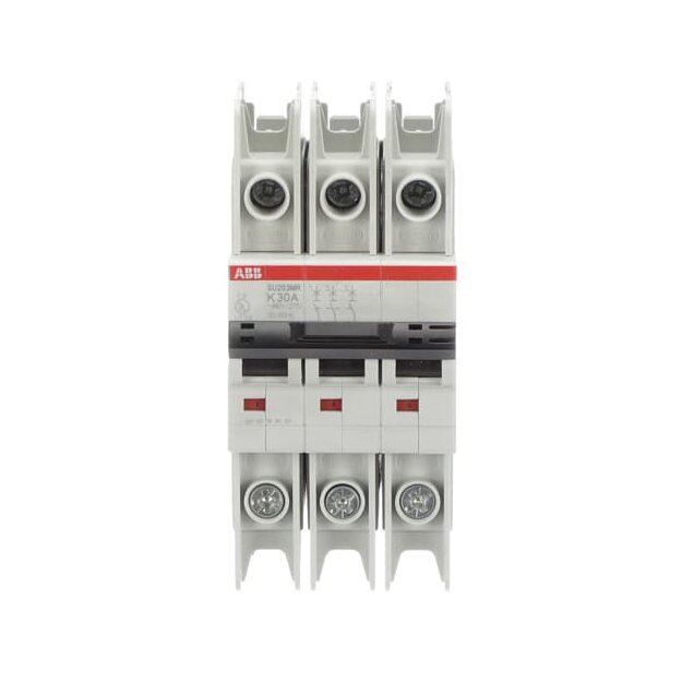 ABB 2CDS273347R0527 SU203MR-K30 Sicherungsautomat K-Charakteristik  10kA  30A  3P  RTT