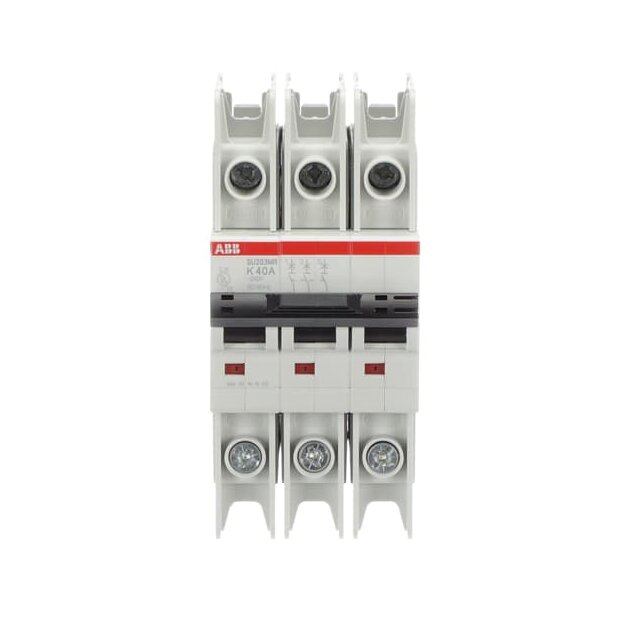 ABB 2CDS273347R0557 SU203MR-K40 Sicherungsautomat K-Charakteristik  10kA  40A  3P  RTT