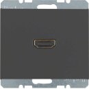 Berker 3315427006 High Definition Steckdose K.1 Anthrazit...