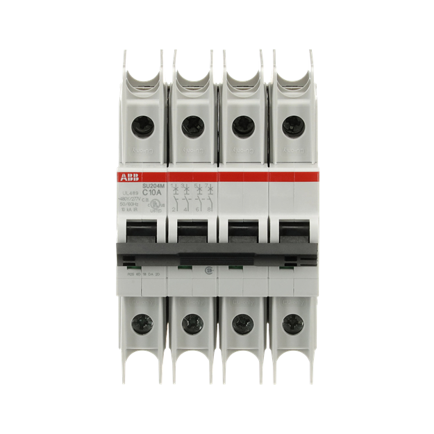ABB 2CDS274337R0104 SU204M-C10 Sicherungsautomat C-Charakteristik  10kA  10A  4P UL489