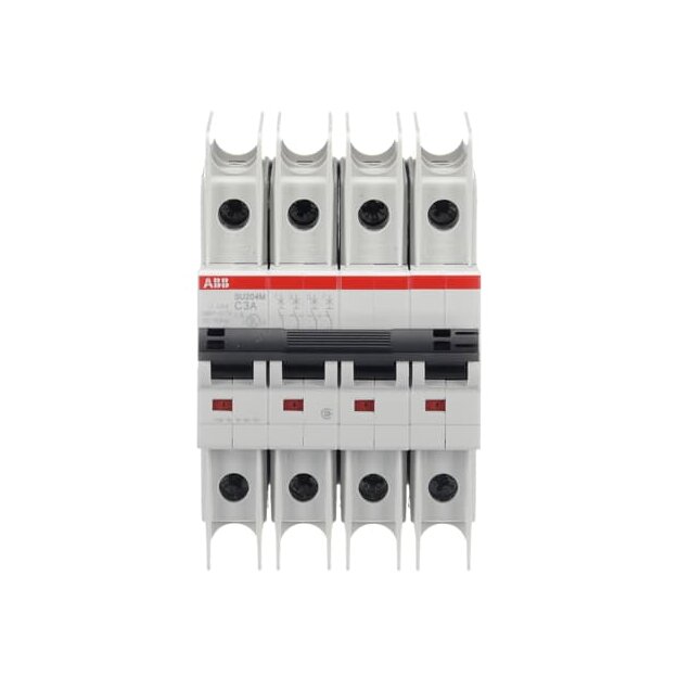 ABB 2CDS274337R0034 SU204M-C3 Sicherungsautomat C-Charakteristik  10kA  3A  4P UL489